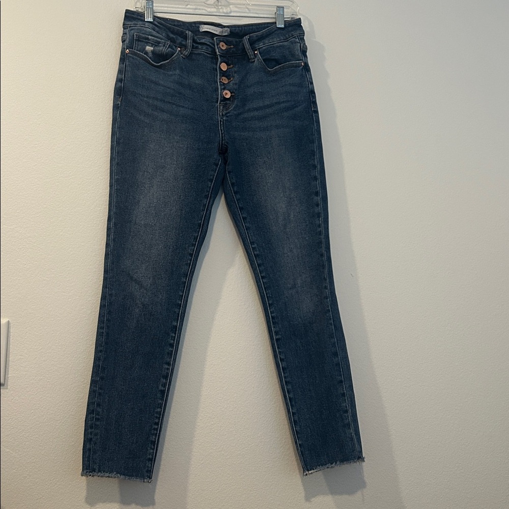 Altar'd State High Rise Jeans - Dark Blue